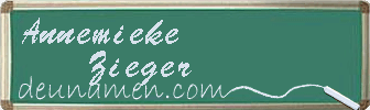 Annemieke Zieger Visitenkarte